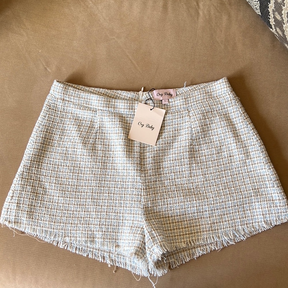 Cry Baby new with tags plaid Women’s shorts
